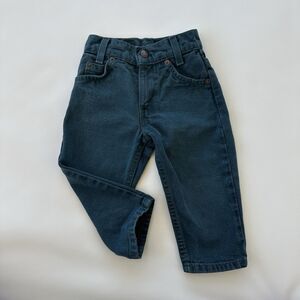Vintage 90s Little Levi's 550 Jeans Kids Size 2T Denim Regular Relaxed Fit Y2K